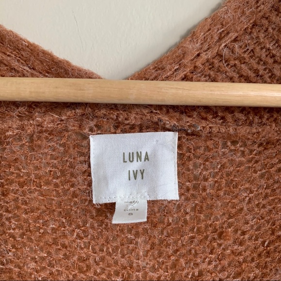 Caramel knit cardigan - Picture 2 of 5